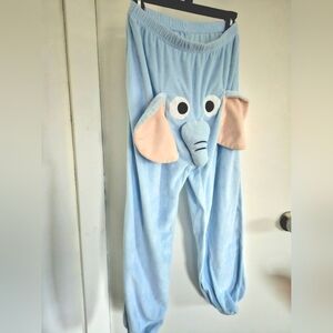 Kids Elephant Pajamas in Blue and Pink